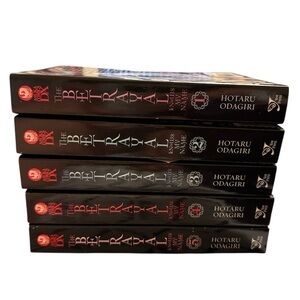 Yen Press The Betrayal Knows My Name Manga Vol 1 2 3 4 5 Hotaru Odagiri English